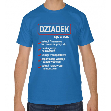 Koszulka na dzień dziadka Dziadek sp.z.o.o.
